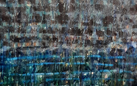 Des versets, travail en cours 2024 artiste peintre Toulouse 2024